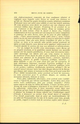 La Revue Juive de Genève. Vol. 4 n° 10 fasc. 40 (juillet 1936)